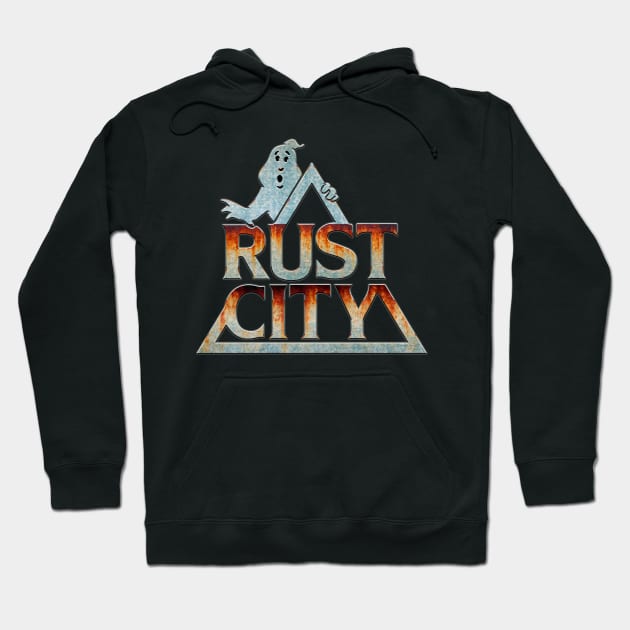 Ghostbusters Rust City Hoodie by Custom Ghostbusters Designs